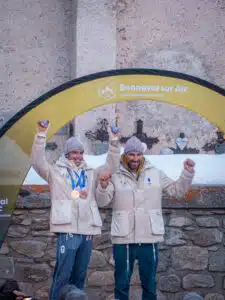 Thibault Anselmet, double médaillé olympique, Bonneval sur Arc, ski alpinisme